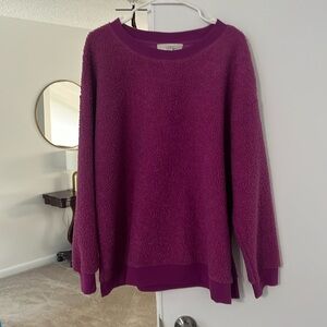 Loft Sherpa sweatshirt
